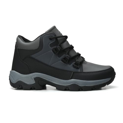 Image of SNOW Casual Comfort Hiking Trekking Sports Walking Fashion Mid-Top Mountain Boots