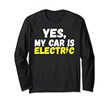 Photo Gallery sì, la mia auto è un veicolo elettrico elettrico ev maglia a manica Photo Gallery sì, la mia auto è un veicolo elettrico elettrico ev maglia a manica