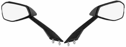 Specchietti Retrovisori Per Moto Universali - 2 Pezzi Girevoli E Regolabili Per Ninja - Foto 9