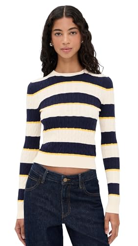 State & Lake Women's Cable Knit Pullover,...