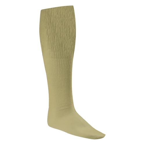 Champion Sports Rhino All Sport Socks – Over the Calf Knee High Athletic Socks for Baseball, Softball, Football, Soccer – Durable Stay‑Up Fit- X-Large (13-15) - Vegas Gold