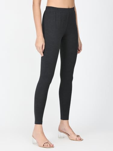 Image of Robinbosky Premium Stretchable Cotton Ankle Legging for Women | Suitable for Formal wear & Casual wear | High-End Elastic Makes The Leggings Squat Proof and Durable for Travel, Yoga, & Workout.