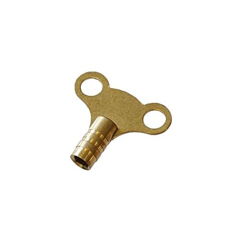 Brass Clock Radiator Key Vent Air Bleed Valve Key (1) Cover