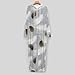 TVUGHGI Feathered White Onesie Pajamas for Adults Long Sleeves Fashion One-Piece Halloween Hooded Zip-up Sleepwear XL