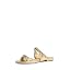 Metallic Snake Leather/Pale Gold