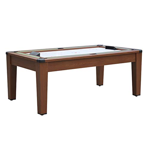 Multi-Spieletisch, 5-in-1, 195 x 109 x 79 cm – Tischtennisplatte, Billard, Airhockey, Poker – Esstisch – Bild 5