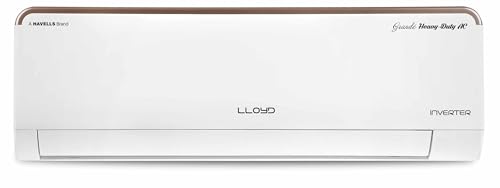 Image of Lloyd 1.5 Ton 5 Star Wi-Fi Inverter Split AC (6 in 1 Expandable, Smart 4-Way Swing, Anti Corrosion Coating Copper, White, GLS18I5FWGHX)