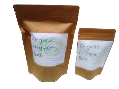 Organic Mugwort Bath 15pc/オーガニックよもぎ風呂 15パック よもぎ蒸し 妊活 温活 ハーブ風呂 薬湯 入浴剤