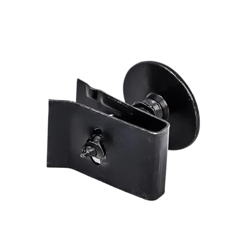 Clip de type U avec vis pour moto : lot de 60 attaches métalliques robustes en feuille de fer