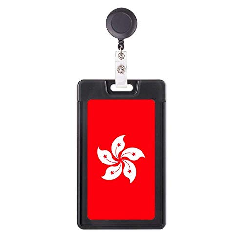 Porte-badge rétractable Hong Kong avec enrouleur robuste pour carte d'accès