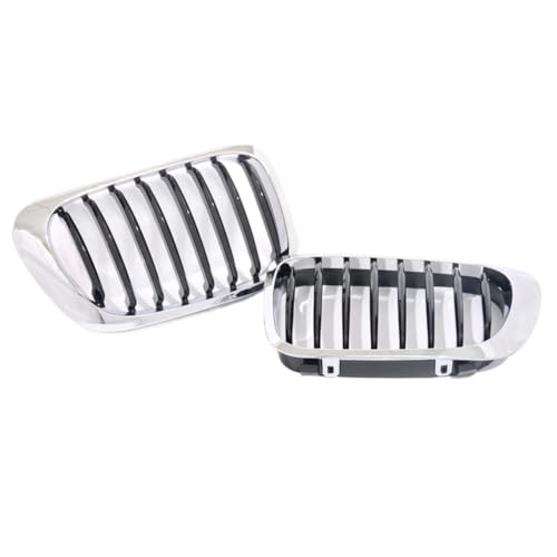 Grille calandre avant E46 2 portes anti UV résistance accrue plastique ABS chrome noir