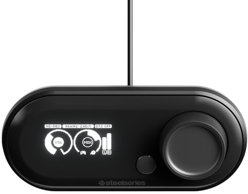 Image of SteelSeries Arctis Pro + GameDAC Wired Gaming Headset - Certified Hi-Res Audio - Dedicated DAC and Amp - for PS5 /PS4 and PC - White