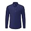 Navy Wrinkle|free Dress Shirt