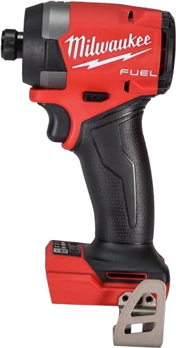 Milwaukee - 3697-22 18V Lithium-Ion Brushless Cordless Hammer Drill Combo Kit, 2 Tools with 2 x 5.0Ah Batteries, Charger and Toolbox, Chrome, Large