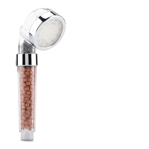 Cabezal de Ducha con Alimentación de Agua LED Partículas de Aniones de Color Cambiando el Baño de la Mano para la Experiencia de Ducha Relajante (Control de temperatura Tres