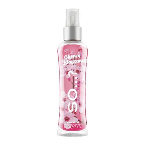Body Mist By SO…? Cherry Blossom Fruity Fragrance Travel Size 100ml