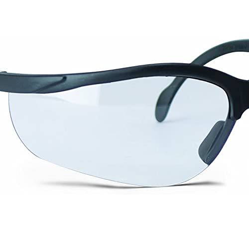 Image of Walker's Sport High-Grade Polycarbonate Lenses Half Frame Soft Rubber Nose Piece Adjustable Safety Shooting Glasses