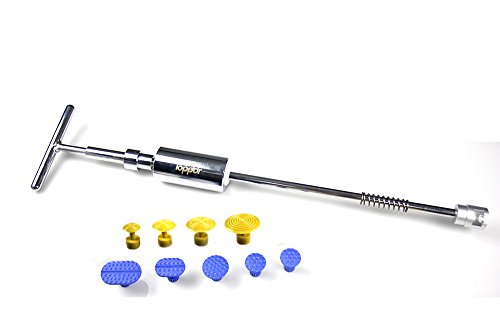 Super PDR Kit de débosselage sans peinture pour voiture 10 éléments : outil en T + embouts