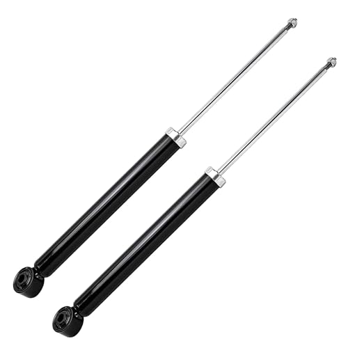 Image of Detroit Axle - Struts Shocks for 2011 2012 Chevy Cruze Volt Chevrolet Complete 2 Front Struts with Coil Springs 2 Rear Shock Absorbers Replacement Quick Install Ready Strut Assembly