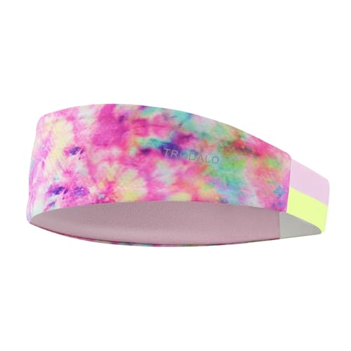 Trodalo Kids Sports Headbands for Girls Boys Moisture Wicking Elastic Cooling Sweatbands Non-Slip Lightweight Stretchy Hairbands for Soccer Running Basketball Tennis