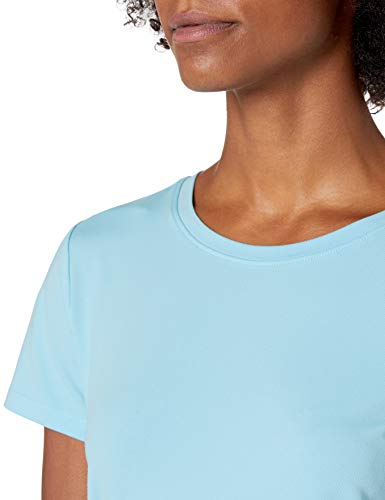 Image of Amazon Essentials Women's Active Quick Dry Tech Stretch Short-Sleeve Crewneck T-Shirt, Multipacks