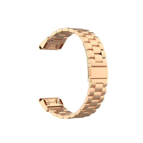 22mm�������o�����X�e�����X�|�x���g�ɓK������Garmin Instinct�����x���g(Rose gold)