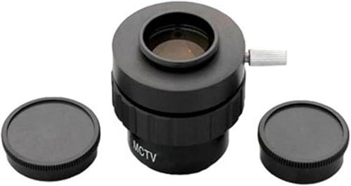 Adaptador de lente AmScope AD-C20-03 0.3X para microscopios de cámara de video con conexión USB 2.0 miniatura 1