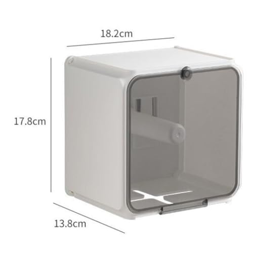 Distributeur de papier toilette étanche avec découpe nette