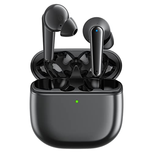 Lasuney T72 True Wireless Earbuds, IPX7 Waterproof Bluetooth Earbuds, 30H Cyclic Playtime Headphones with Charging Case and mic for iPhone Android, in-Ear Stereo Earphones Headset for Sport