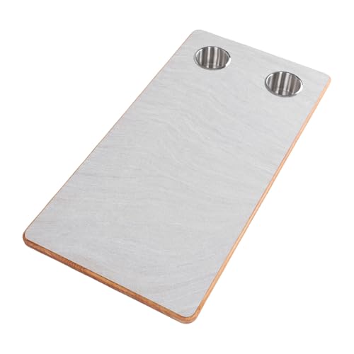 Mesa para RV camper yates panel de madera de sustitución 31.5x15.75 pulgadas gris 5