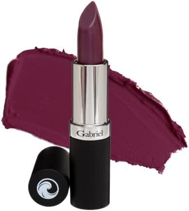 Gabriel Cosmetics Organic Lipstick (Meritage - Dark Wine/Cool Crème), Natural, Paraben Free, Vegan, Non GMO, 0.13 Oz.