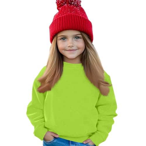 Oversized Long Sleeve Sweatshirts For Teen Girls Crew Neck Casual Pullover Fall Sweatshirts Fleece Preppy Tops Pockets3