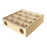 BESPORTBLE Holzlabyrinth Spielzeug Für Hamster Maus Chinchilla Mehrfachgitter Labyrinth Heimtierzubehör Zum Spielen Und Trainieren Für Kleintierkäfig