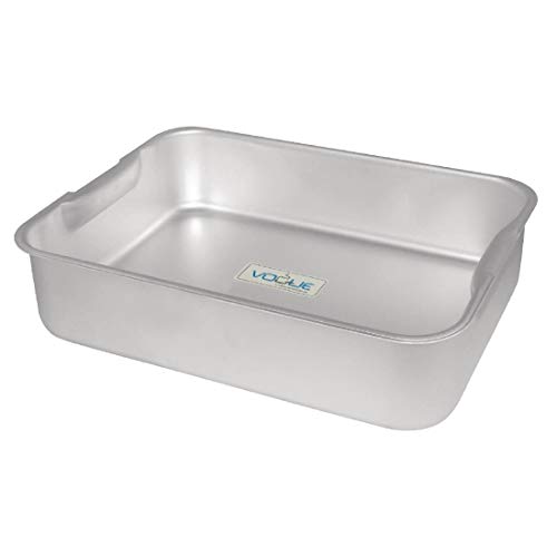 Fuente para horno Vogue K414 profunda molde rectangular de acero 2