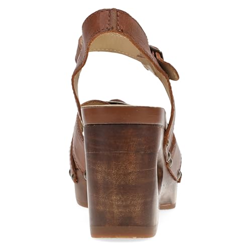 Image of Dansko Adie Heeled Gladiator Sandal for Women - Hand-Crafted Wooden Outsoles - Memory Foam Footbeds and Rubber Padding for Unparalleled Comfort and Durability