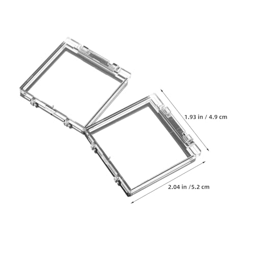 Protector para botón de encendido de PC de 41 mm PRETYZOOM de plástico resistente 4 piezas 2