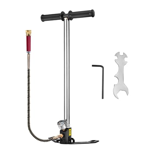 Pompa PCP a 3 stadi + manometro 4500PSI Pneumatico Kayak Ball Pistola ad aria compressa Staffa di riempimento Pompa manuale ad alta pressione