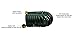 GHN-06 Heavy-duty EVA Recoil Garden Hose with 7-Pattern Spray Nozzle, Green, 50 Foot