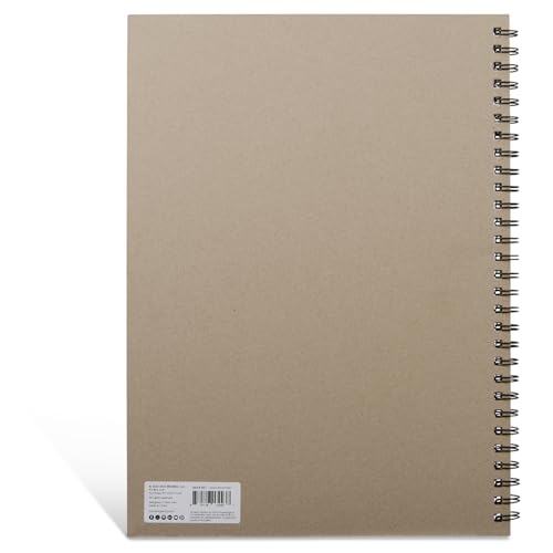 Papel de acuarela de 11 x 15 pulgadas bloc de 20 hojas para dibujo artistico 6