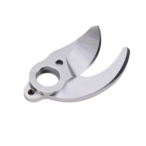 剪定ばさみ 替刃 剪定鋏 替刃セット スペアブレード 開きサイズ4cm 園芸用はさみ替刃セット 動刃 静刃 シャーブレード 剪定鋏刃 電動バサミ 電動ハサミ 切断径40mm 庭木/枝切り/果樹 SK5高炭素鋼 電動剪定鋏 交換用(動刃+静刃セット)