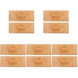 Totority 5 Pairs Wooden Soundboard Musical Instruments Percussion Toy Sand Block Musical Toys Sand Block Instrument Musical Instrument Toy Sand Toys for Beech Wood