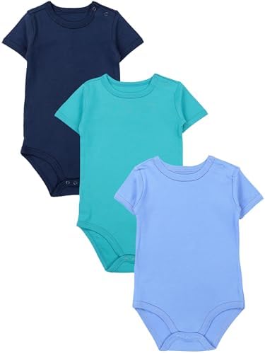 TupTam Baby Body Kurzarm – 3er Set aus 100% Baumwolle bis Größe 134
