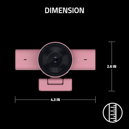 Razer Kiyo V2 X Webcam for Streaming and Meetings, 1440p 60 FPS, Quartz - image 9