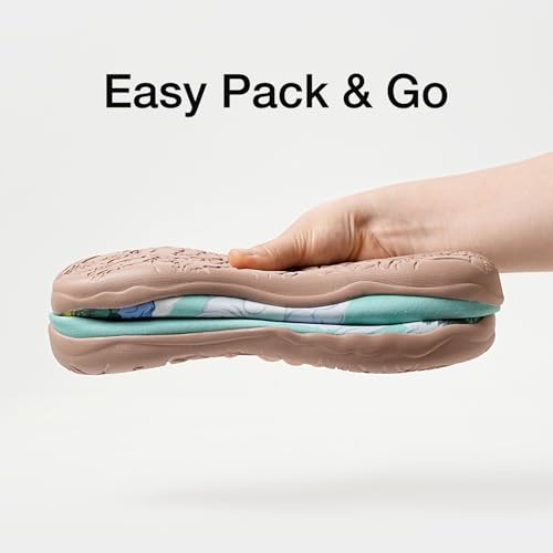 UIN Women's The National Gallery Collaborative Collection Art Painted Slip On Mules Slippers Malaga Van Gogh Wheatfield with Cypresses (10.5)4