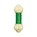 Nylabone Power Chew Double Action Barbell Bone Chew Toy, Durable Dog Toy, Bacon Flavor, Small - Up to 25 lbs. (1 Count)