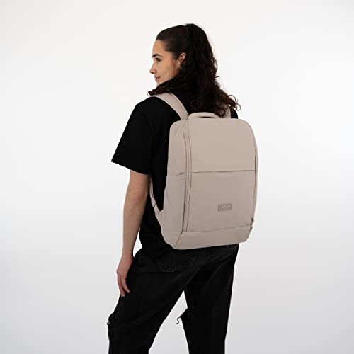 LARKSON Laptop Backpack Womens & Mens - Niklas - Laptop Bag for Travel Business School - Anti Theft Rucksack - Lightweight & Water-Repellent