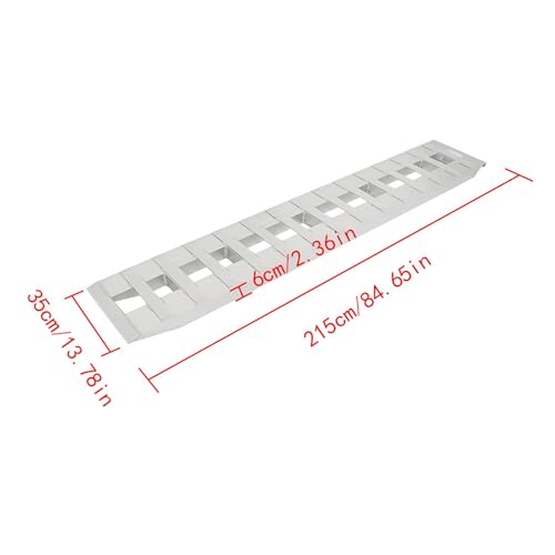 Rampas de carga de aluminio 84x14 pulgadas 6000lbs miniatura 4