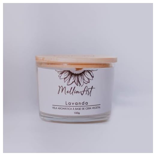 Vela Aromática Perfumada | Lavanda 100g