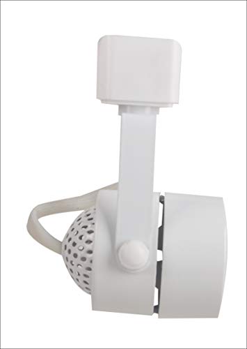 KING SHA Track Lighting Head with 7watts (50W Eqv.) GU10 Bulb Warm White 90CRI,H System
