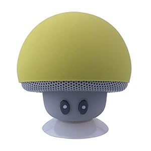 Guangcailun Cartoon Mushroom Bluetooth Speaker zuignap telefoon beugel Portable Outdoor Kleine Stereo